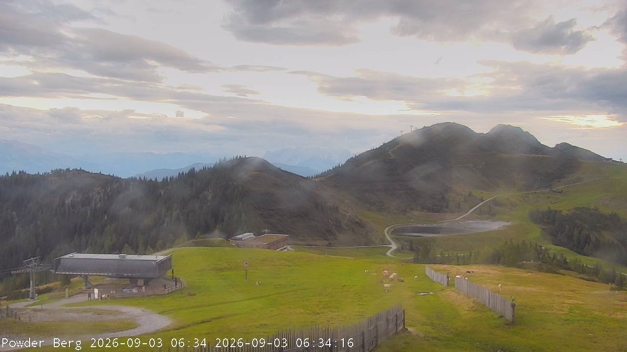 Archived image Webcam Powderberg, Flachauwinkl-Kleinarl
