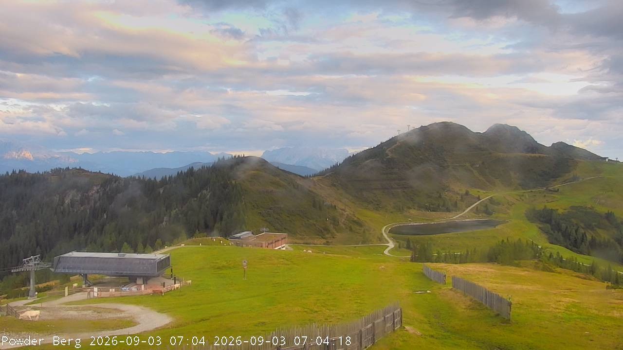 Archived image Webcam Powderberg, Flachauwinkl-Kleinarl