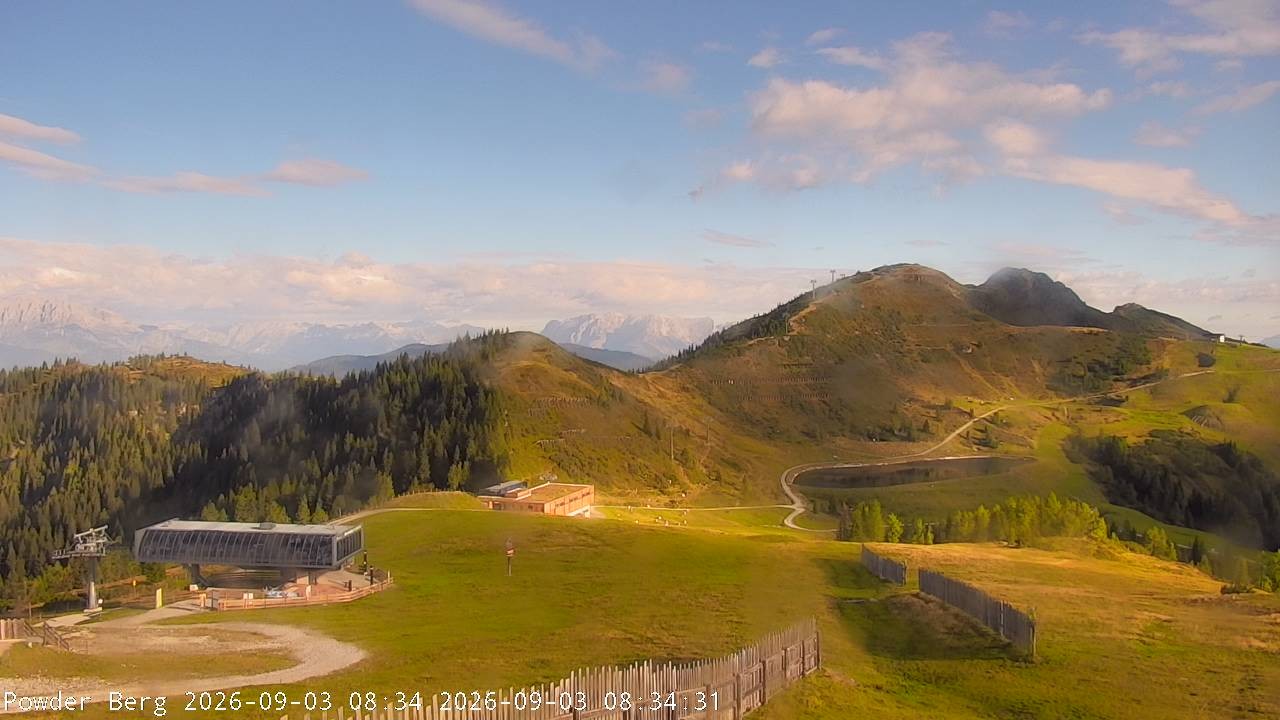 Archived image Webcam Powderberg, Flachauwinkl-Kleinarl