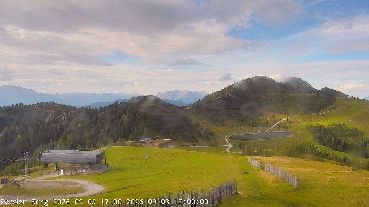 Archived image Webcam Powderberg, Flachauwinkl-Kleinarl