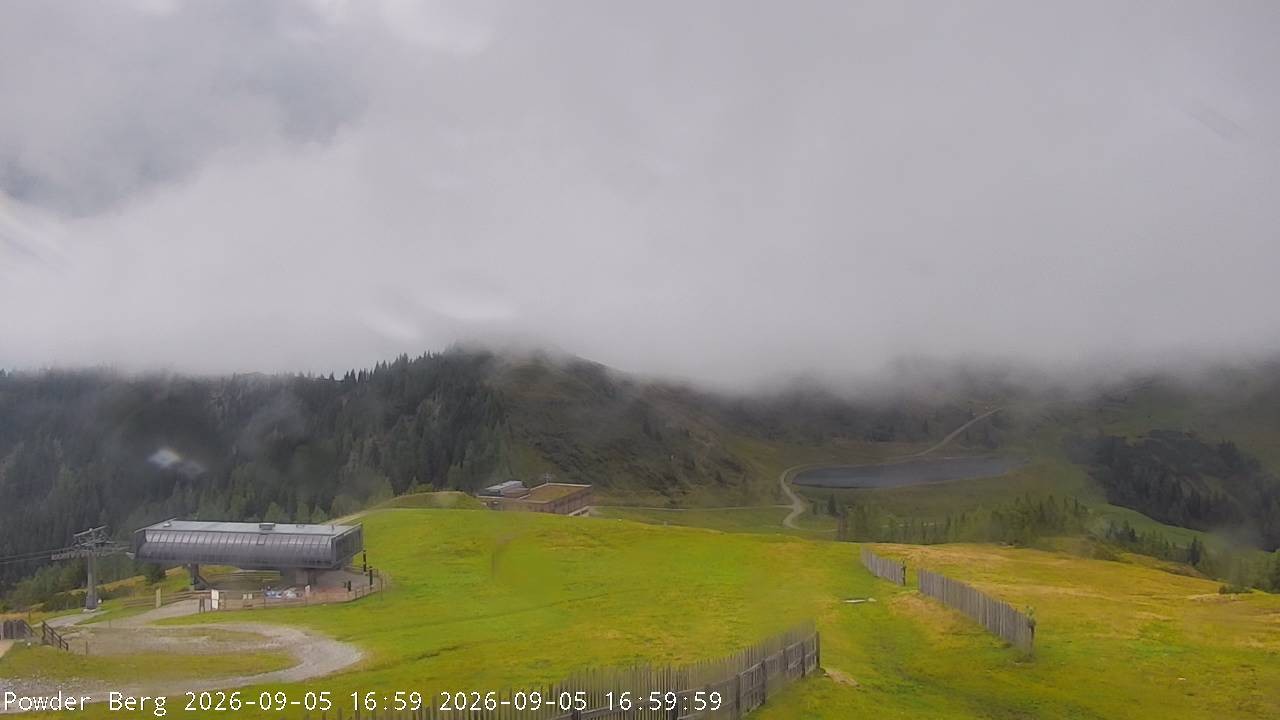 Archiv Foto Webcam Flachauwinkl-Kleinarl: Bergstation Powder Shuttle
