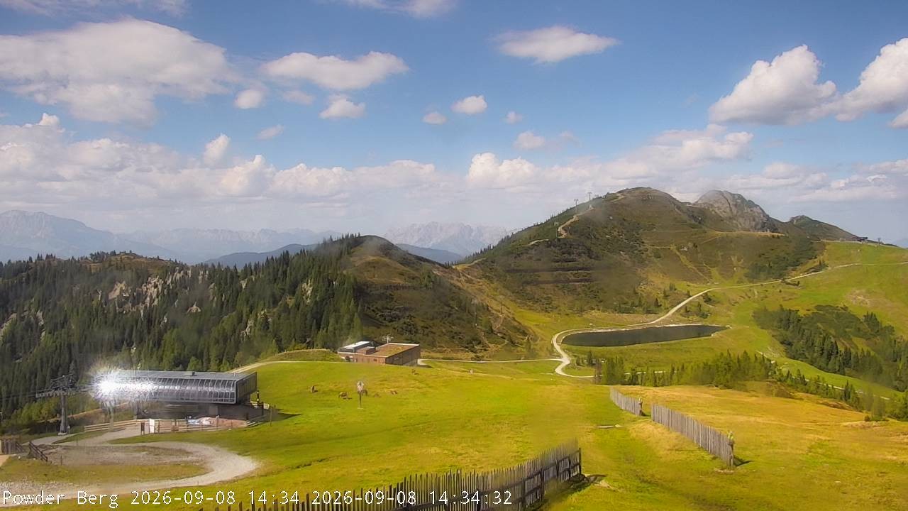 Archived image Webcam Powderberg, Flachauwinkl-Kleinarl