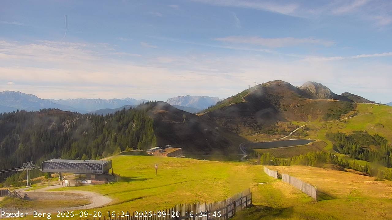 Archived image Webcam Powderberg, Flachauwinkl-Kleinarl