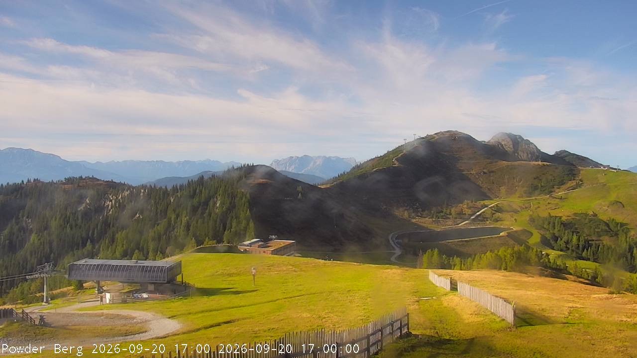 Archived image Webcam Powderberg, Flachauwinkl-Kleinarl