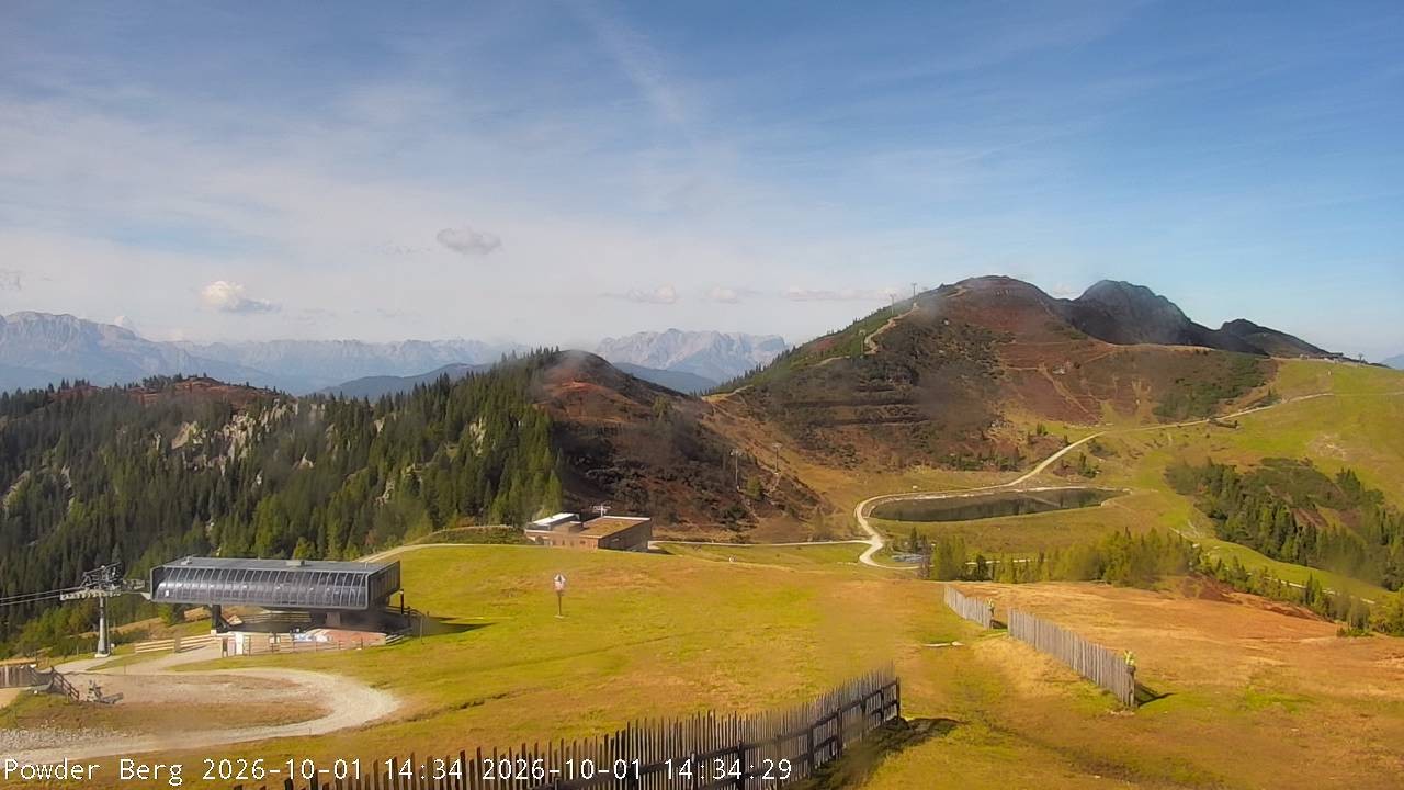 Archived image Webcam Powderberg, Flachauwinkl-Kleinarl