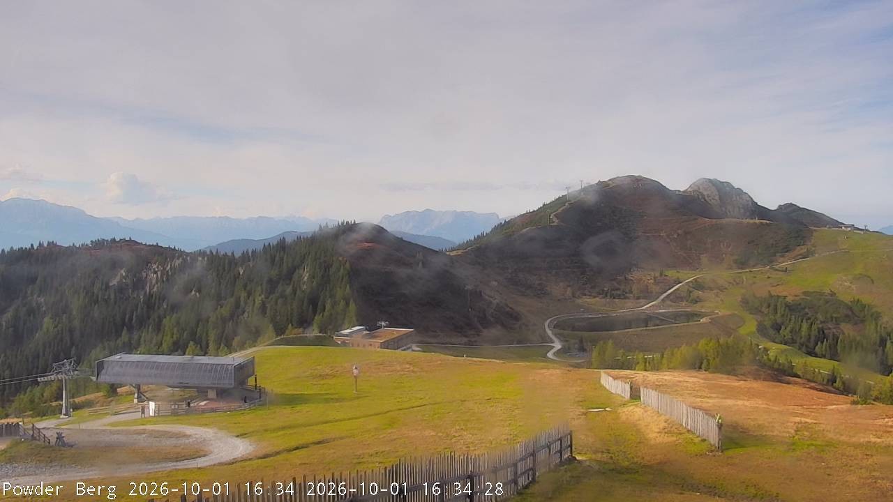 Archived image Webcam Powderberg, Flachauwinkl-Kleinarl