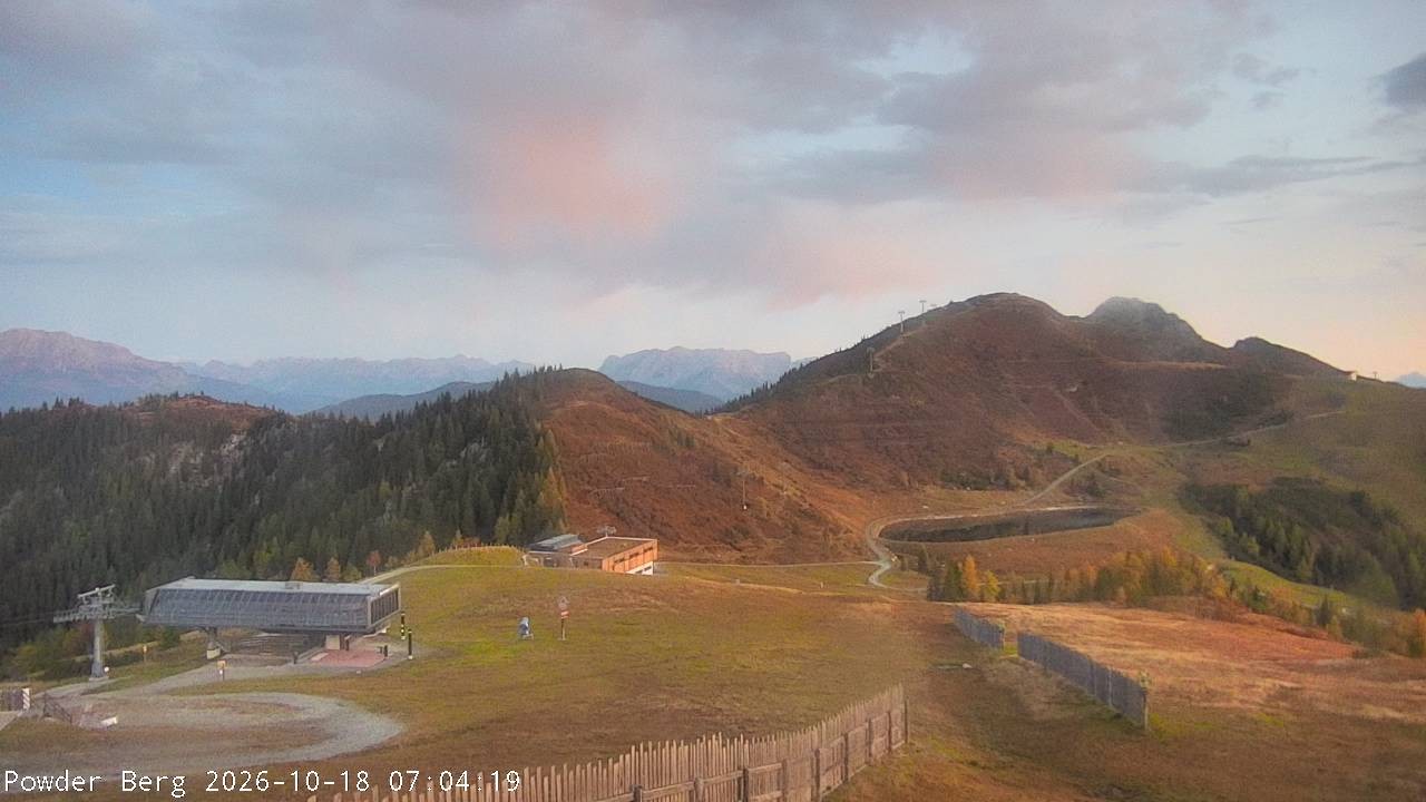 Archived image Webcam Powderberg, Flachauwinkl-Kleinarl