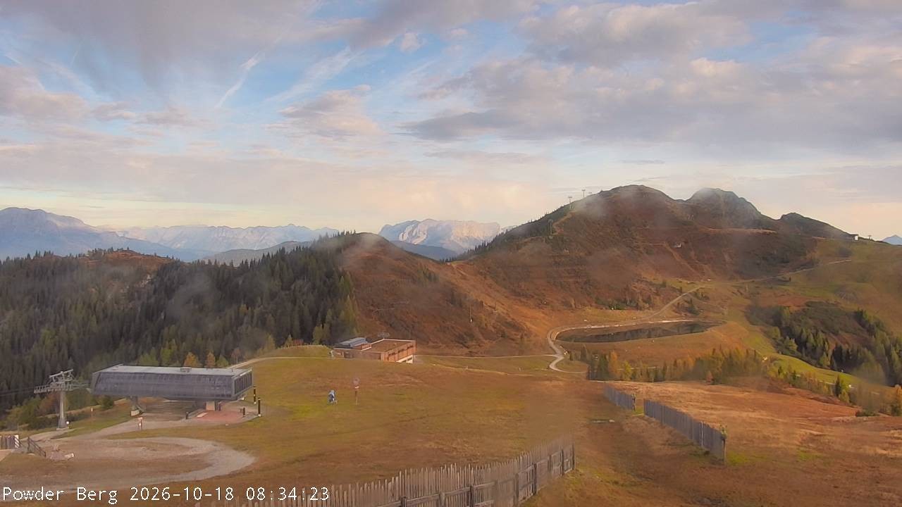 Archived image Webcam Powderberg, Flachauwinkl-Kleinarl