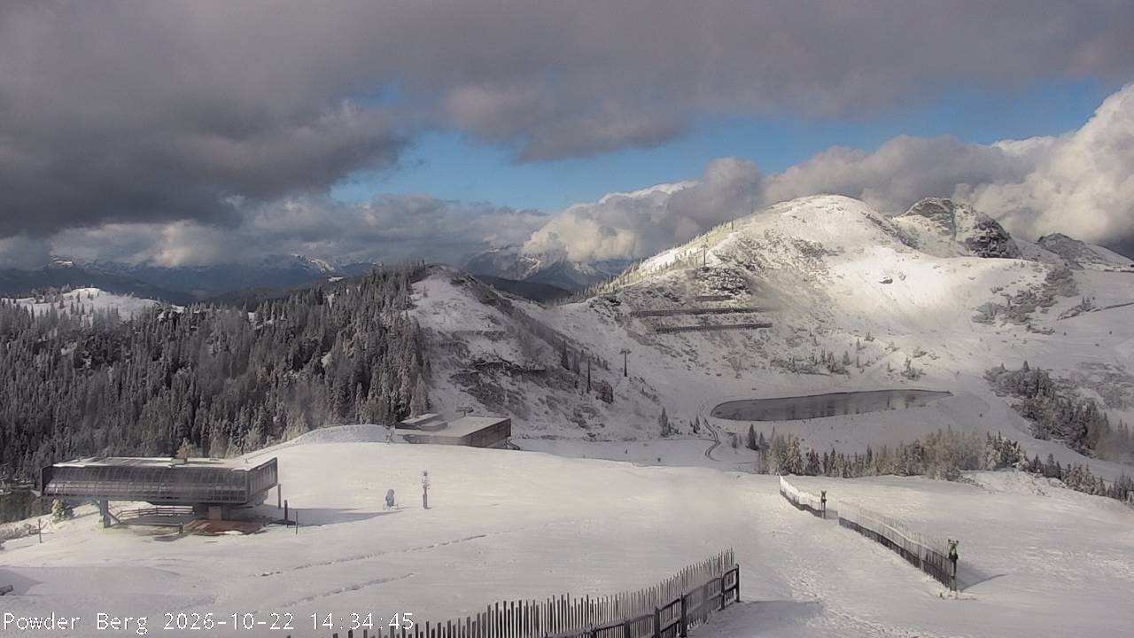 Archiv Foto Webcam Flachauwinkl-Kleinarl: Bergstation Powder Shuttle