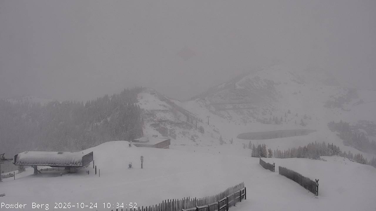 Archiv Foto Webcam Flachauwinkl-Kleinarl: Bergstation Powder Shuttle