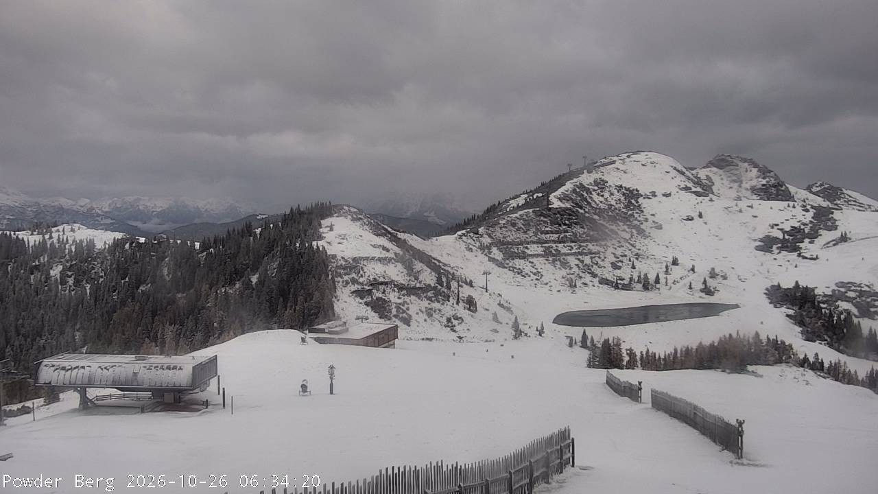 Archived image Webcam Powderberg, Flachauwinkl-Kleinarl
