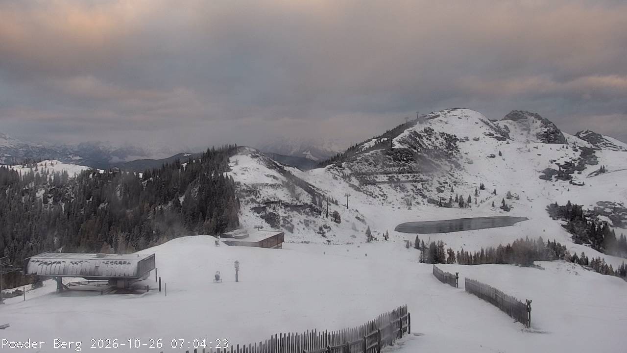 Archived image Webcam Powderberg, Flachauwinkl-Kleinarl