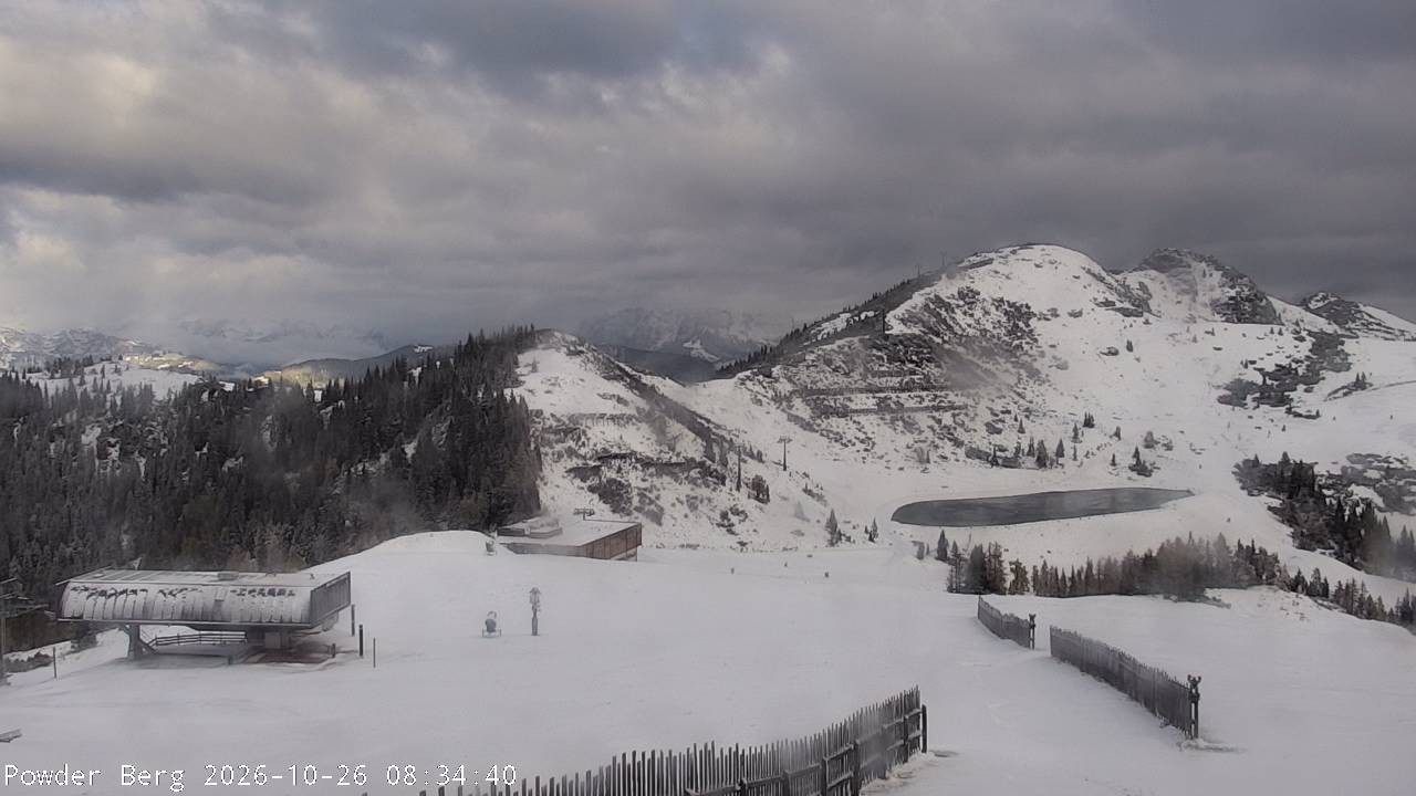 Archived image Webcam Powderberg, Flachauwinkl-Kleinarl