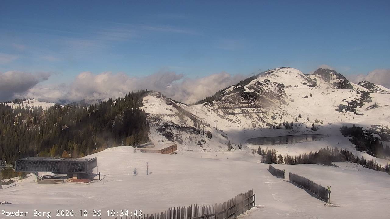 Archived image Webcam Powderberg, Flachauwinkl-Kleinarl
