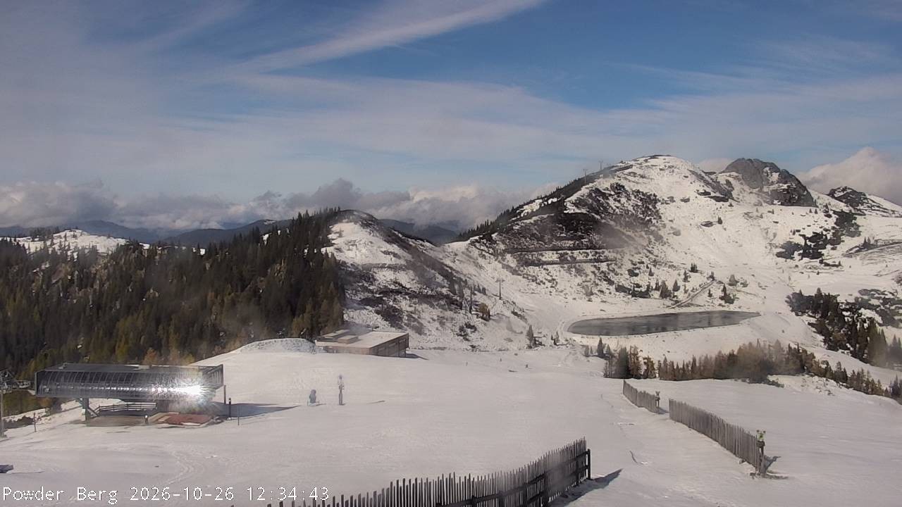 Archived image Webcam Powderberg, Flachauwinkl-Kleinarl