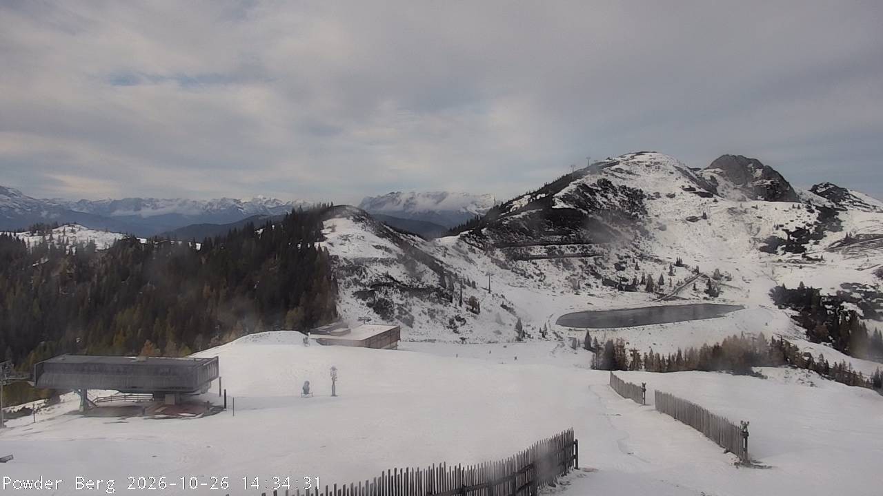 Archived image Webcam Powderberg, Flachauwinkl-Kleinarl