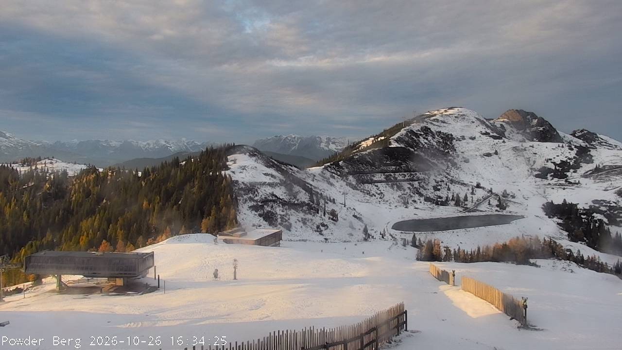 Archived image Webcam Powderberg, Flachauwinkl-Kleinarl