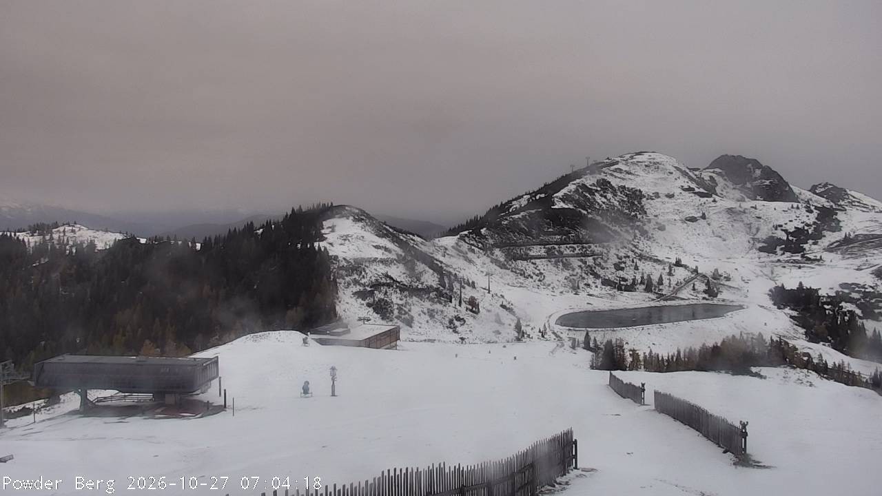 Archived image Webcam Powderberg, Flachauwinkl-Kleinarl