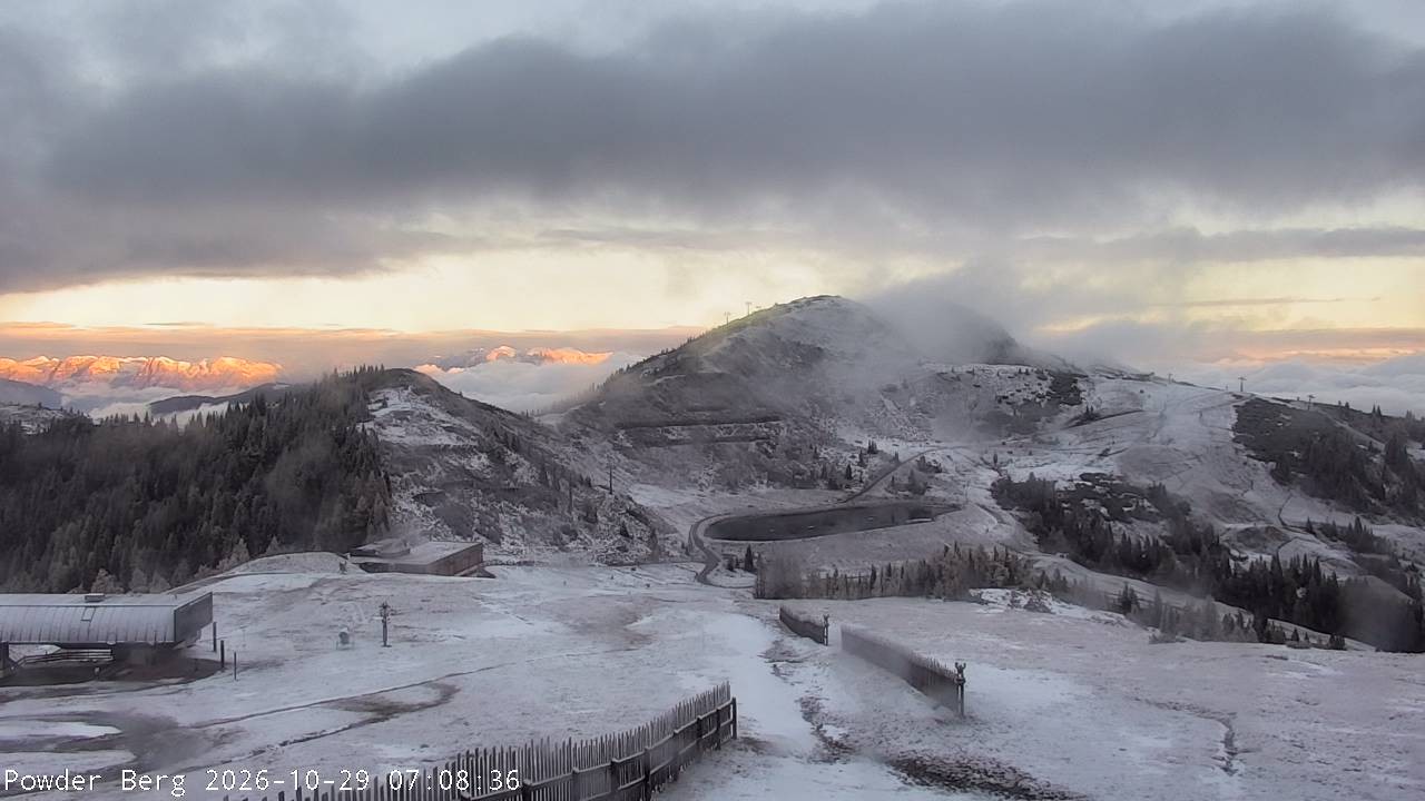 Archiv Foto Webcam Flachauwinkl-Kleinarl: Bergstation Powder Shuttle