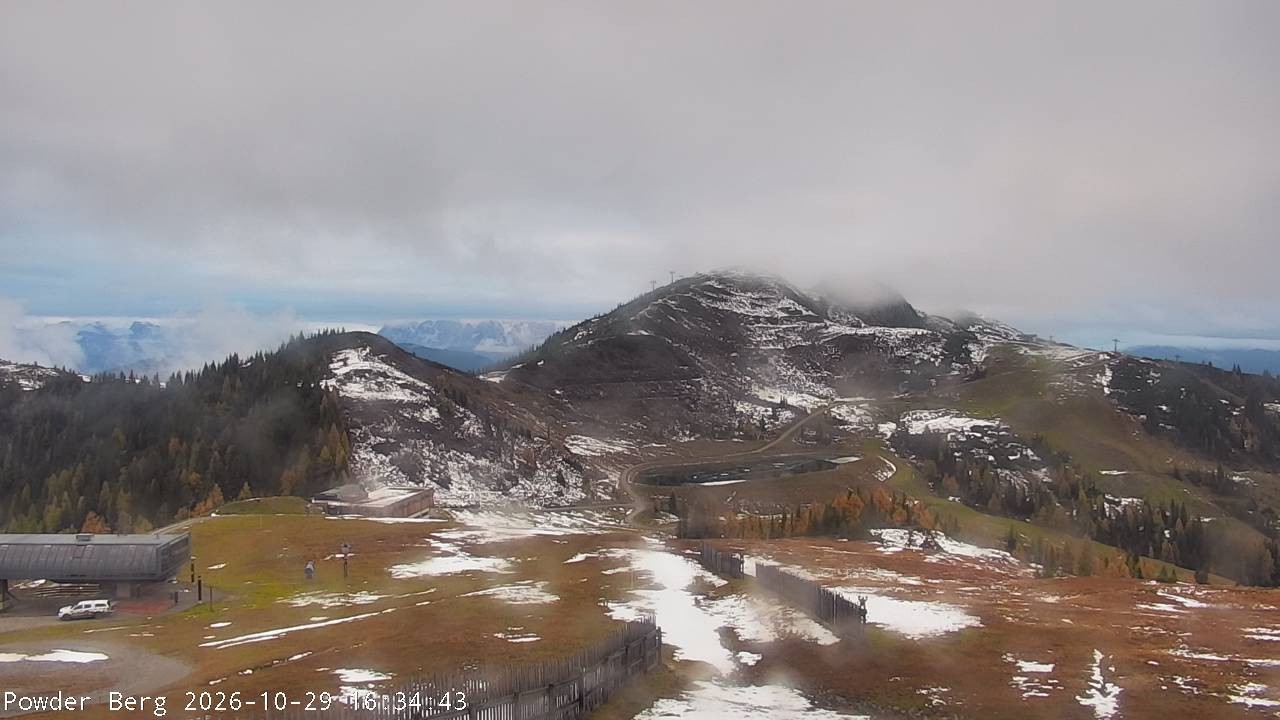 Archiv Foto Webcam Flachauwinkl-Kleinarl: Bergstation Powder Shuttle