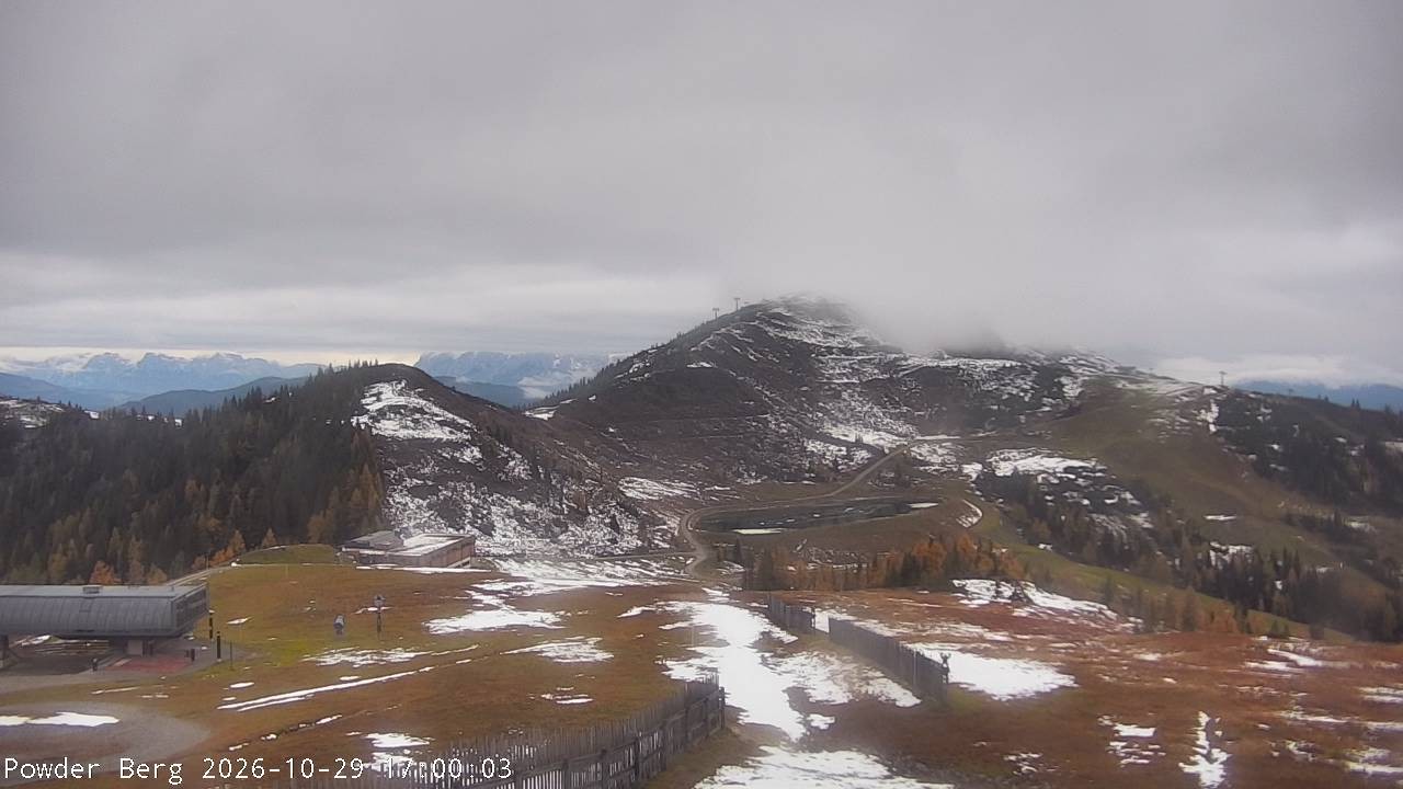 Archiv Foto Webcam Flachauwinkl-Kleinarl: Bergstation Powder Shuttle