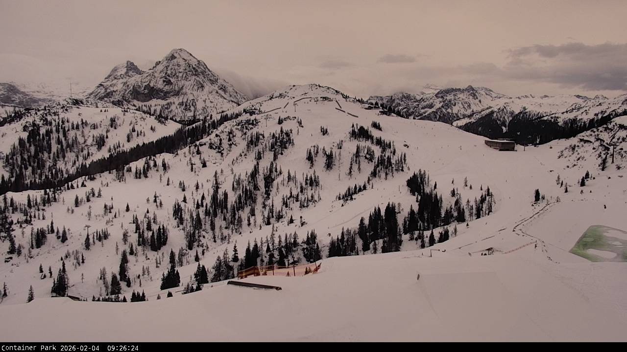 Archived image Webcam Flachauwinkl-Kleinarl