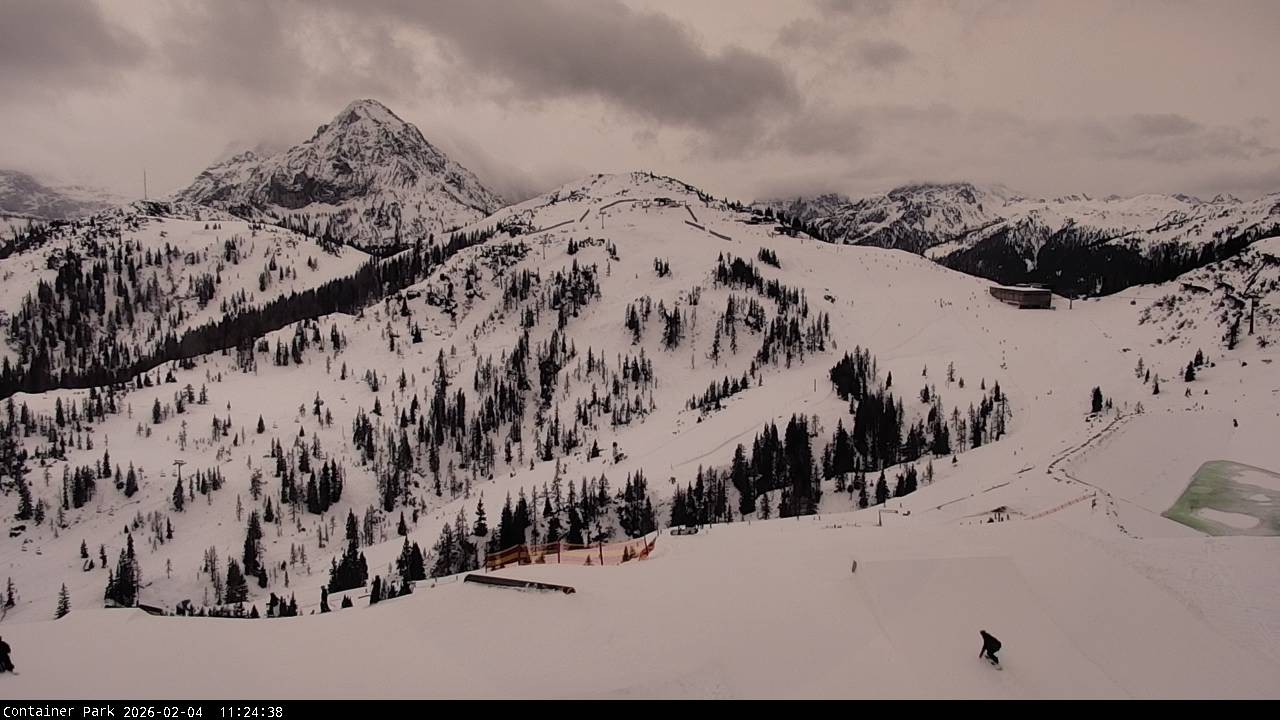 Archived image Webcam Flachauwinkl-Kleinarl