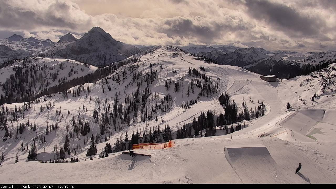 Archived image Webcam Flachauwinkl-Kleinarl