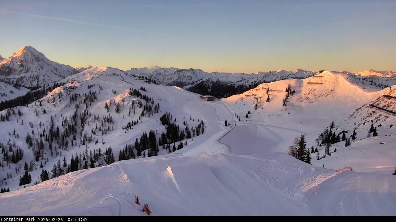 Archived image Webcam Flachauwinkl-Kleinarl