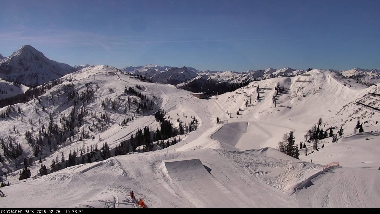 Archived image Webcam Flachauwinkl-Kleinarl