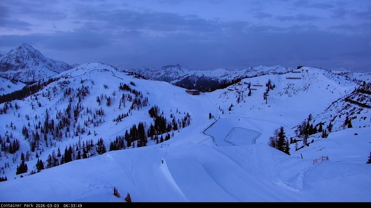 Archived image Webcam Flachauwinkl-Kleinarl