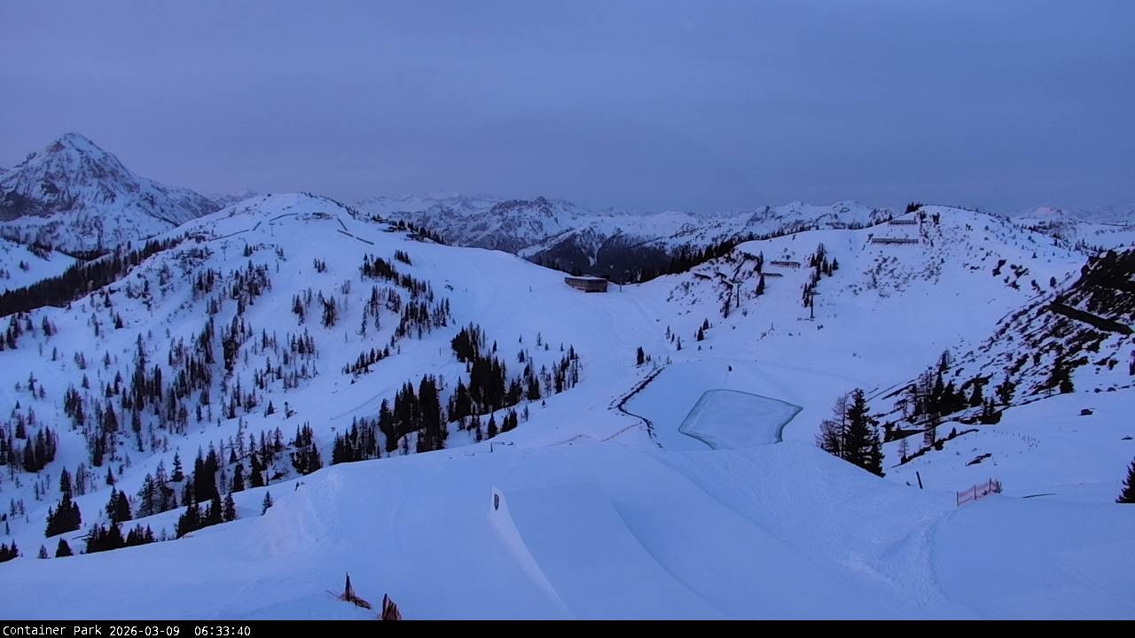 Archived image Webcam Flachauwinkl-Kleinarl