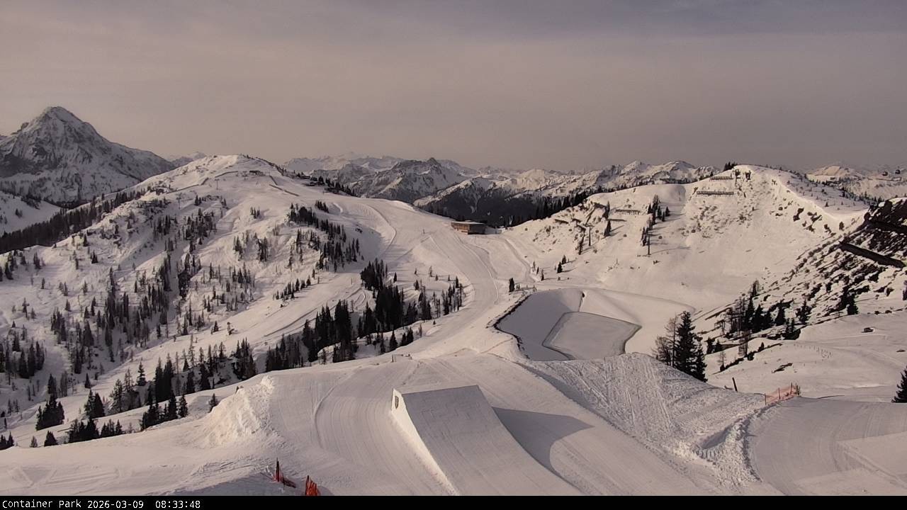 Archived image Webcam Flachauwinkl-Kleinarl