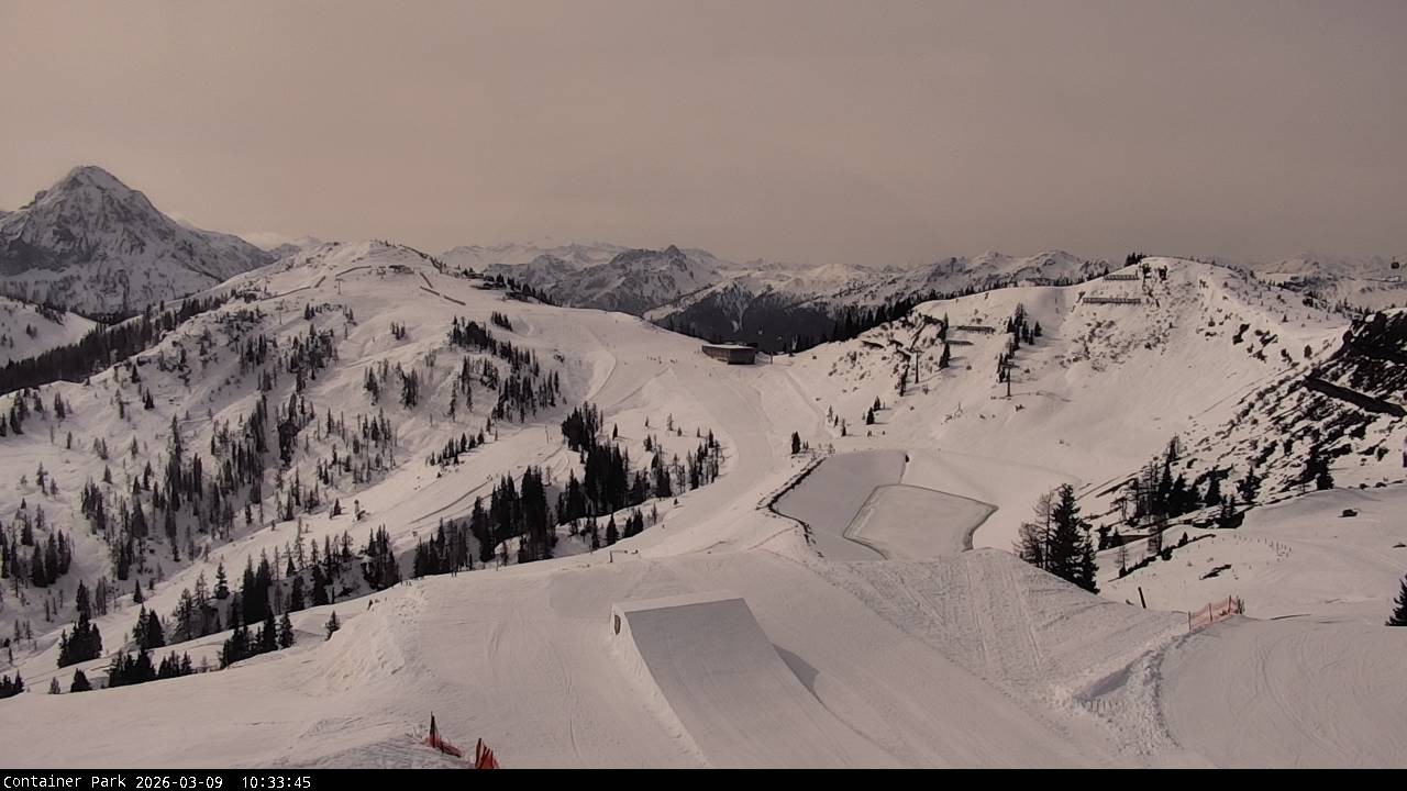 Archived image Webcam Flachauwinkl-Kleinarl