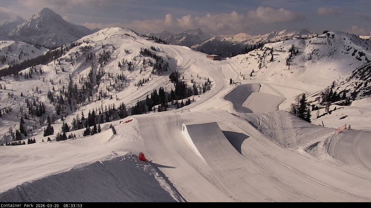 Archived image Webcam Flachauwinkl-Kleinarl