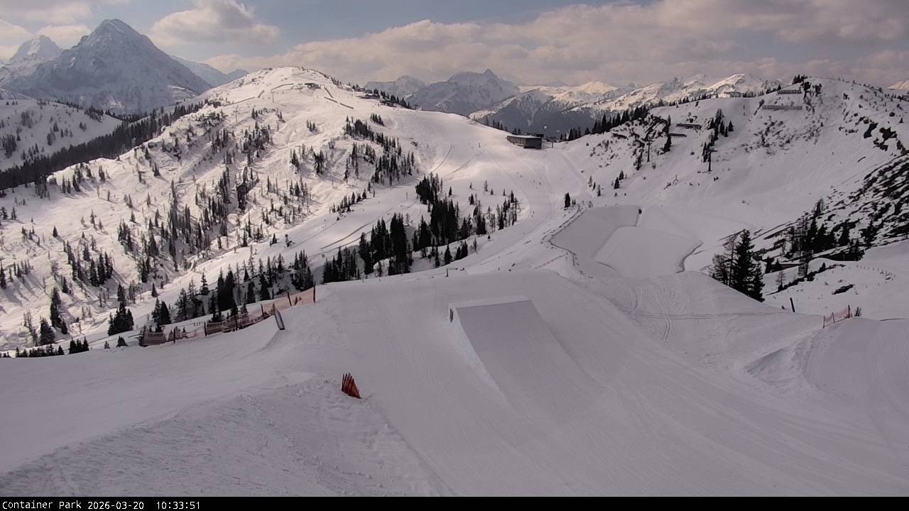 Archived image Webcam Flachauwinkl-Kleinarl