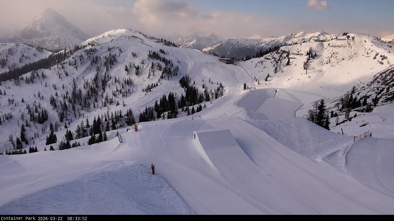 Archived image Webcam Flachauwinkl-Kleinarl