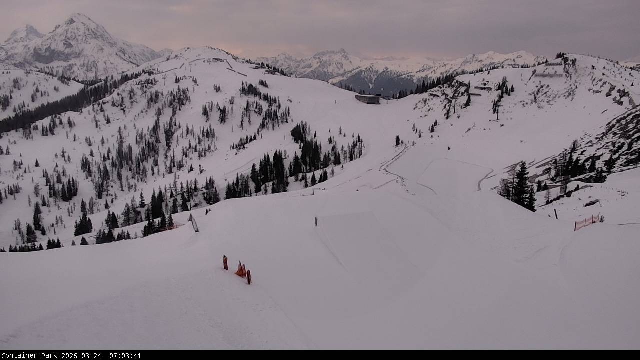 Archived image Webcam Flachauwinkl-Kleinarl