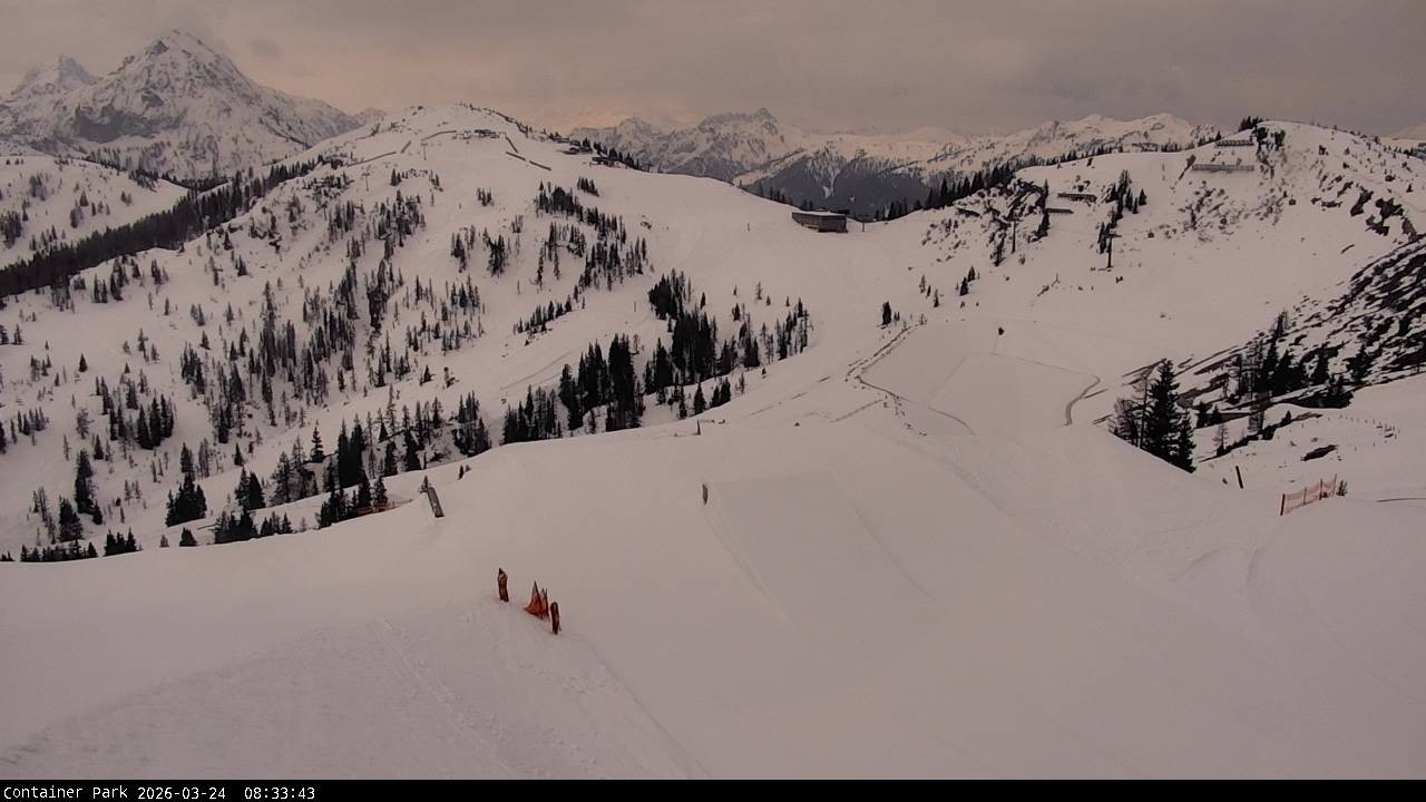 Archived image Webcam Flachauwinkl-Kleinarl