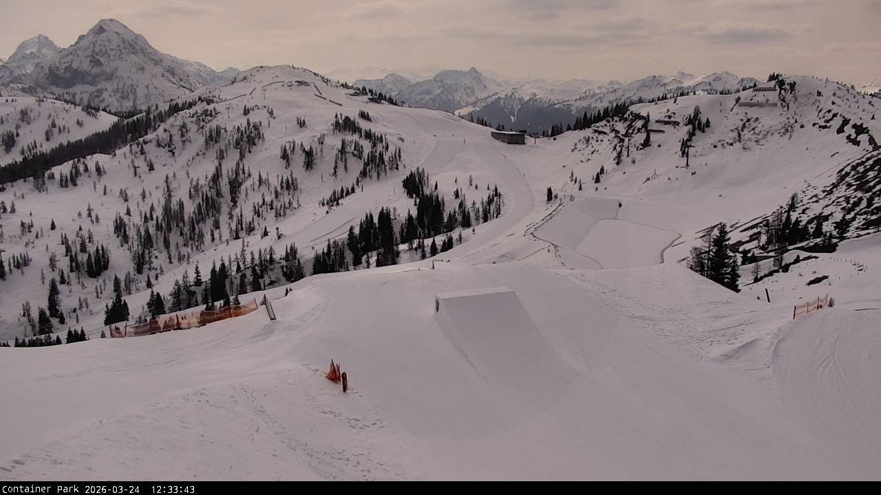 Archived image Webcam Flachauwinkl-Kleinarl