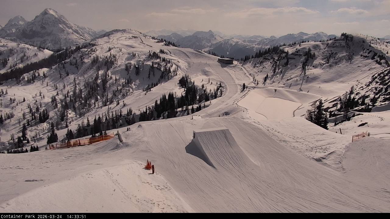 Archived image Webcam Flachauwinkl-Kleinarl