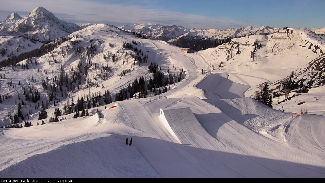 Archived image Webcam Flachauwinkl-Kleinarl