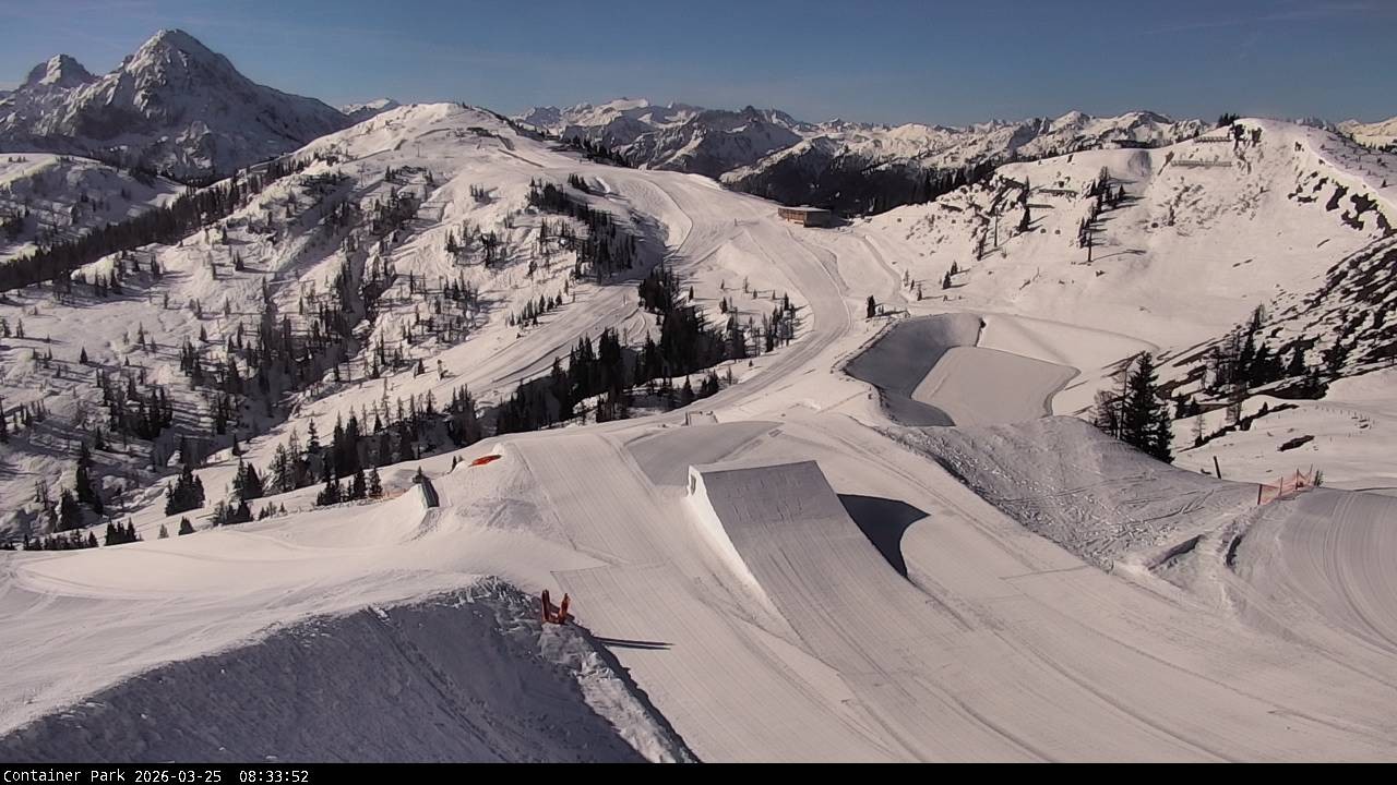 Archived image Webcam Flachauwinkl-Kleinarl