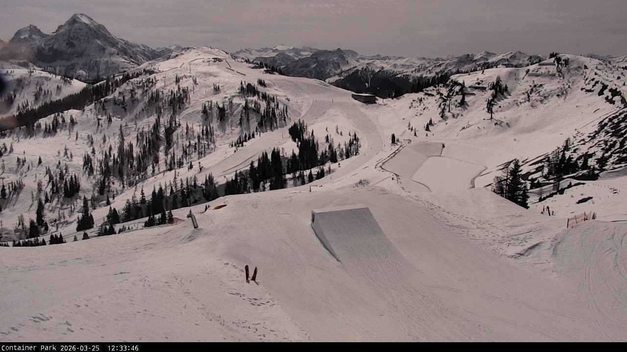 Archived image Webcam Flachauwinkl-Kleinarl