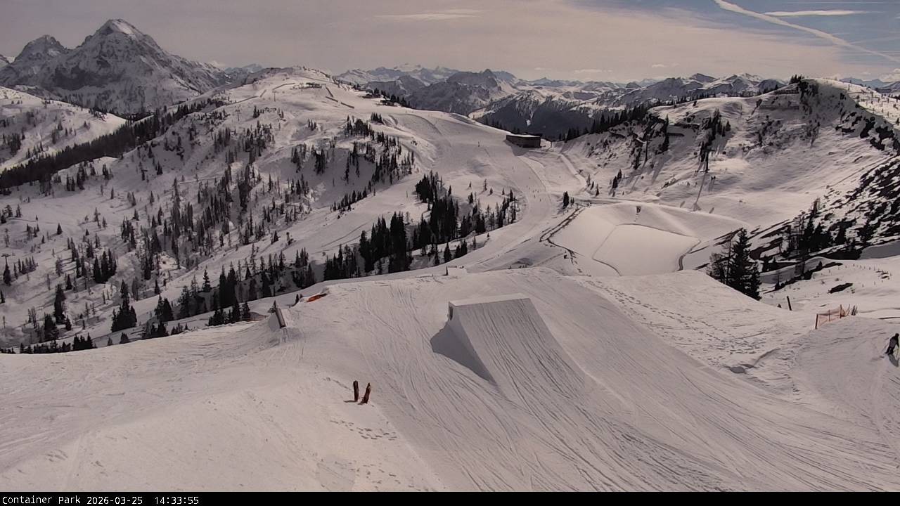 Archived image Webcam Flachauwinkl-Kleinarl