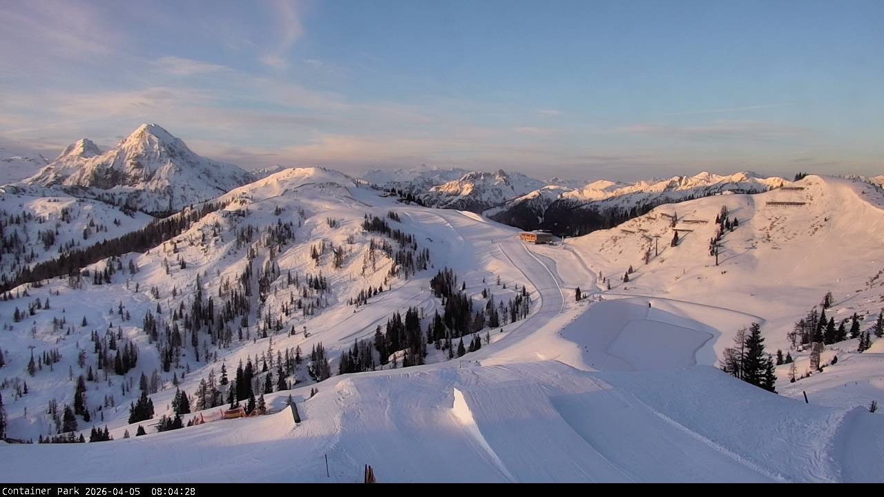 Archived image Webcam Flachauwinkl-Kleinarl