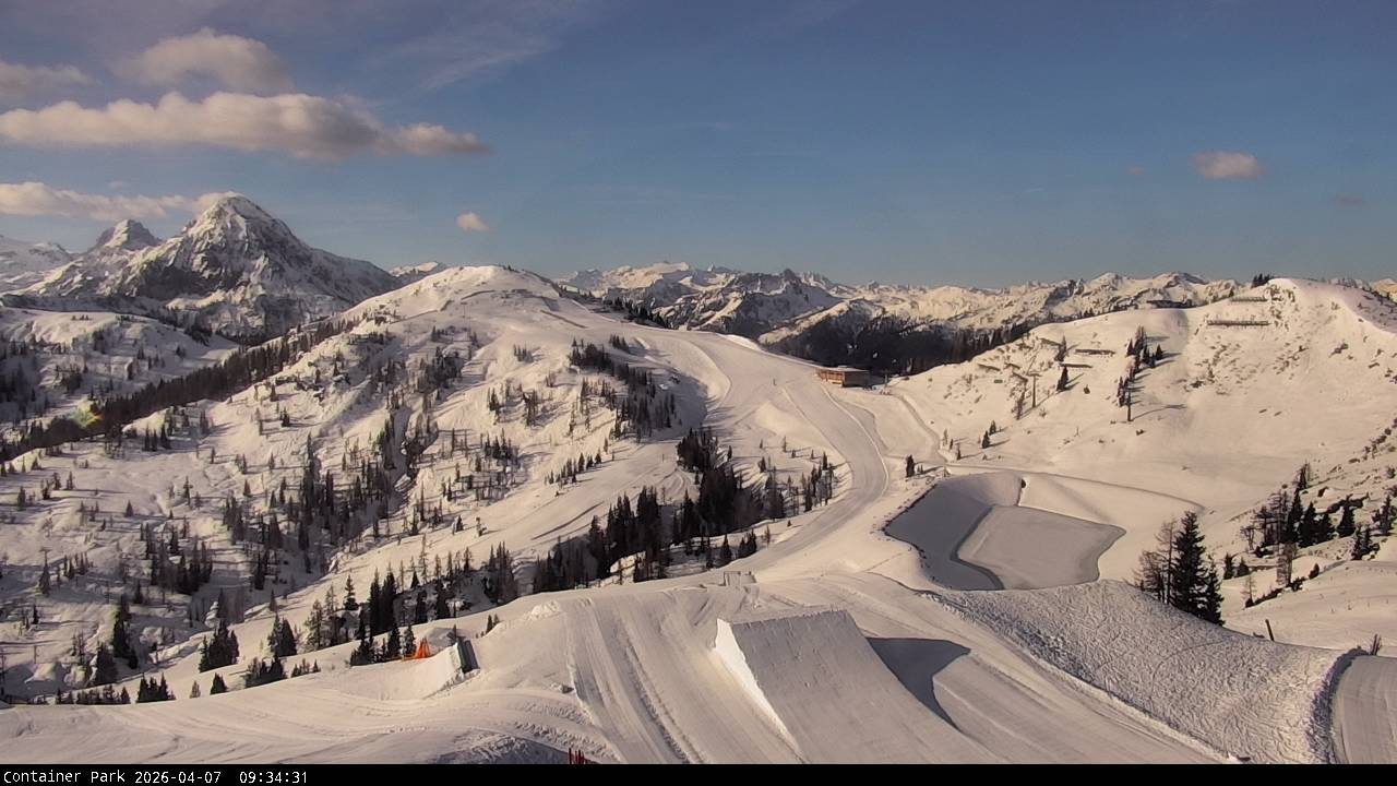 Archived image Webcam Flachauwinkl-Kleinarl