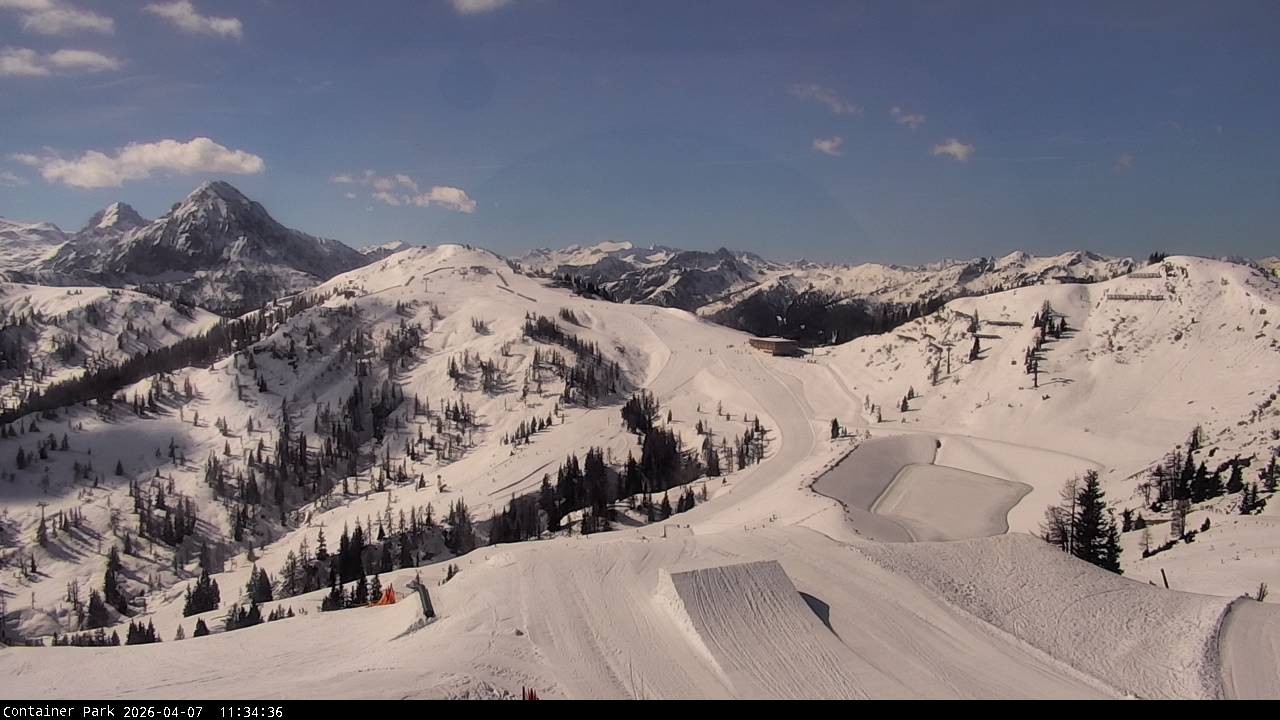 Archived image Webcam Flachauwinkl-Kleinarl