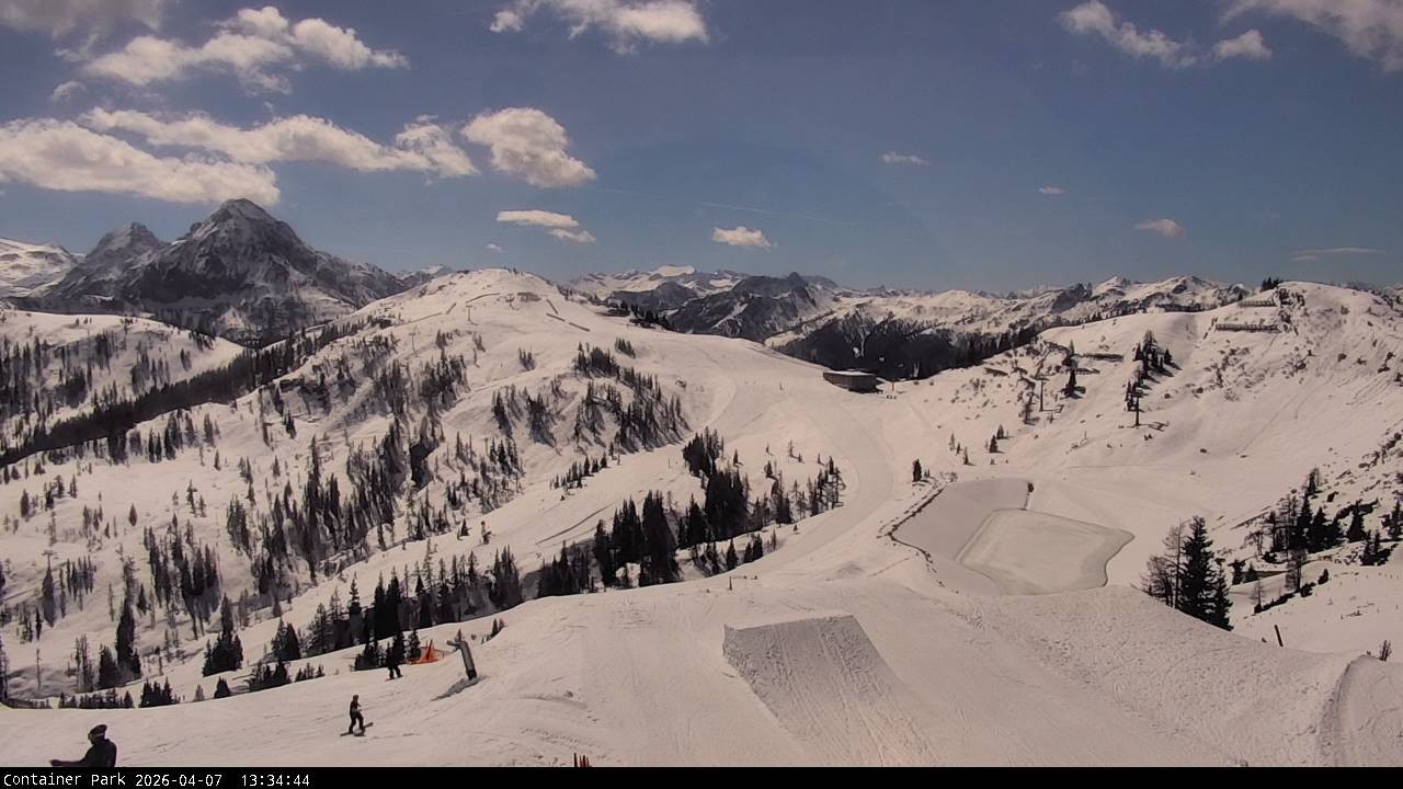 Archived image Webcam Flachauwinkl-Kleinarl