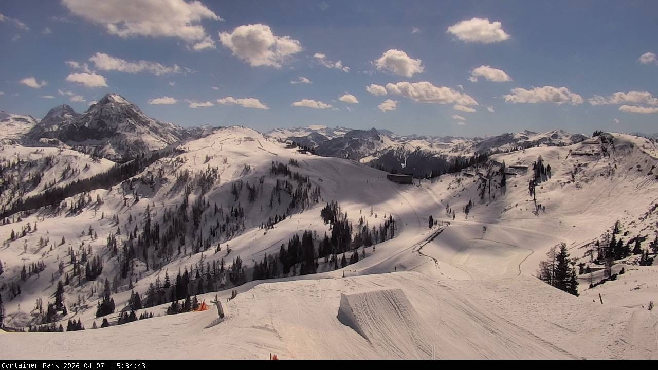 Archived image Webcam Flachauwinkl-Kleinarl